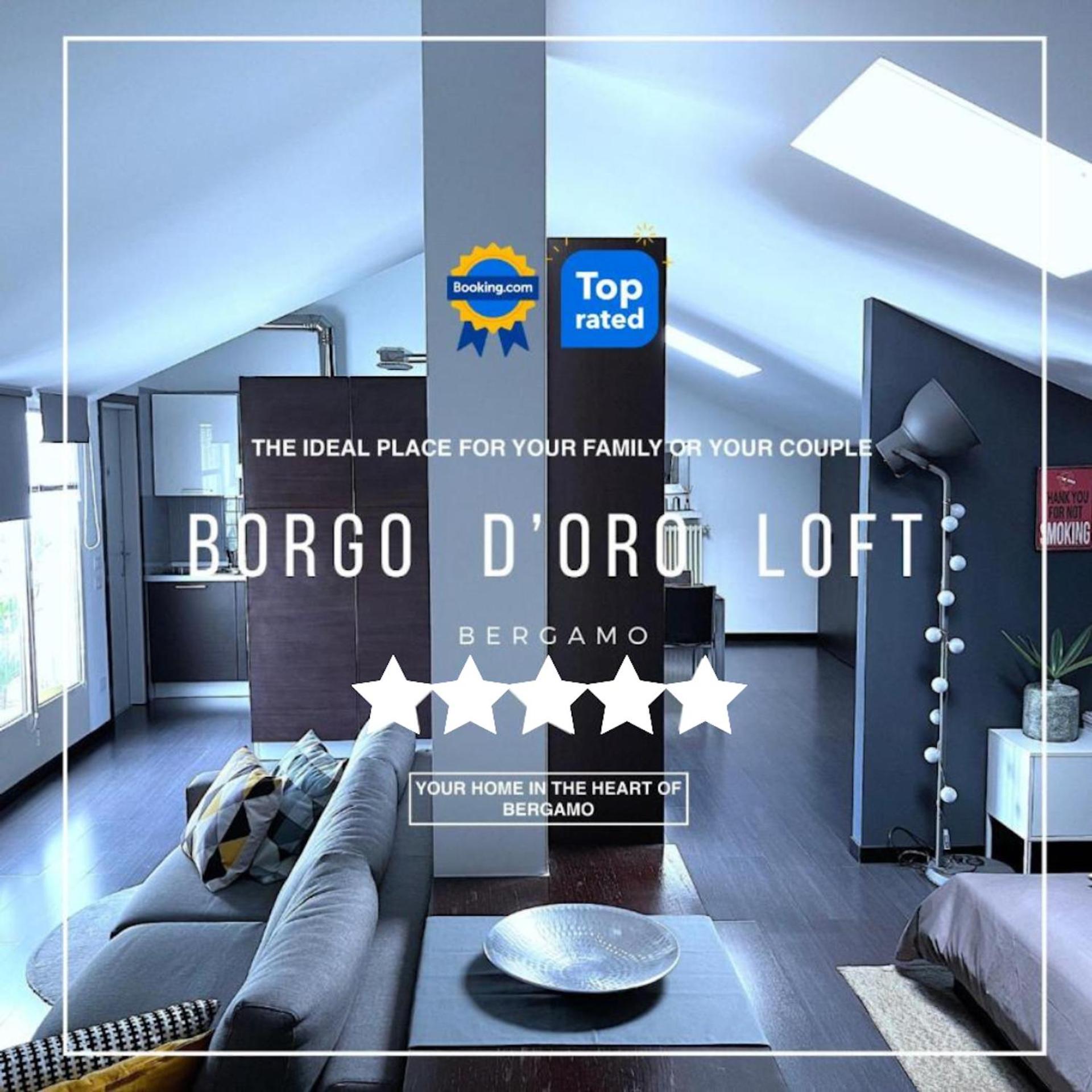 Borgo D'Oro Loft Apartment Bergamo Exterior photo
